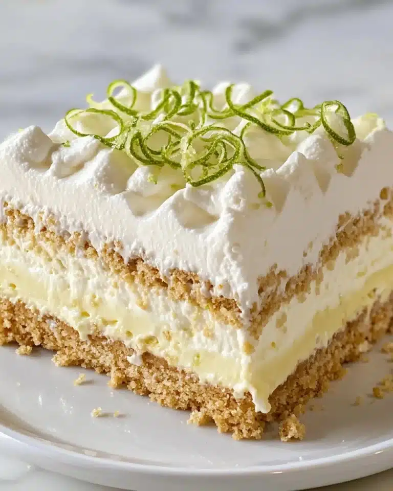No-Bake Key Lime Icebox Cake Recipe