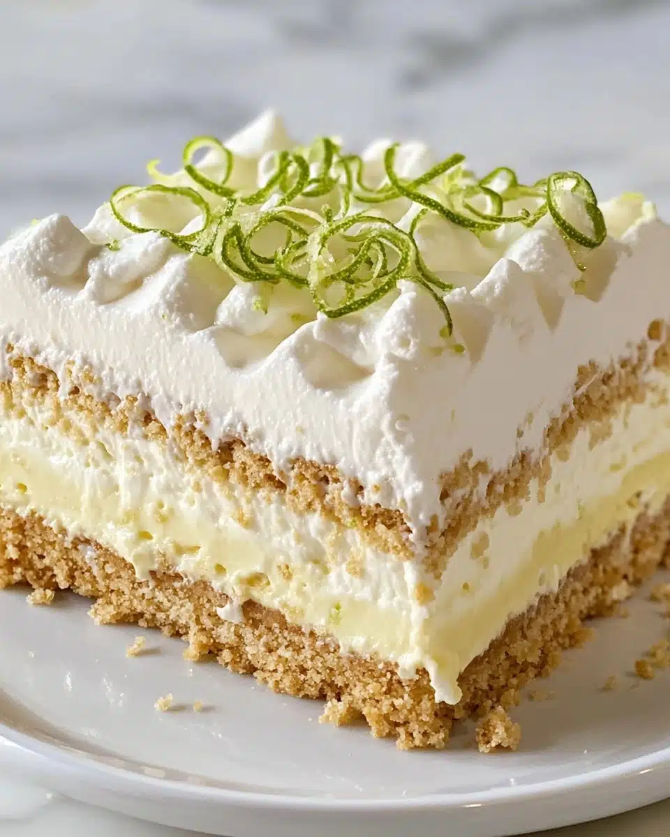 No-Bake Key Lime Icebox Cake Recipe
