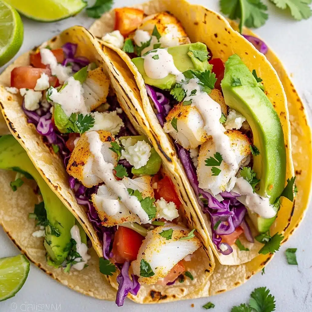 Fish Tacos Recipe with Best Fish Taco Sauce! Recipe - Recipe Image