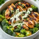 Grilled Chicken Broccoli Bowls Recipe