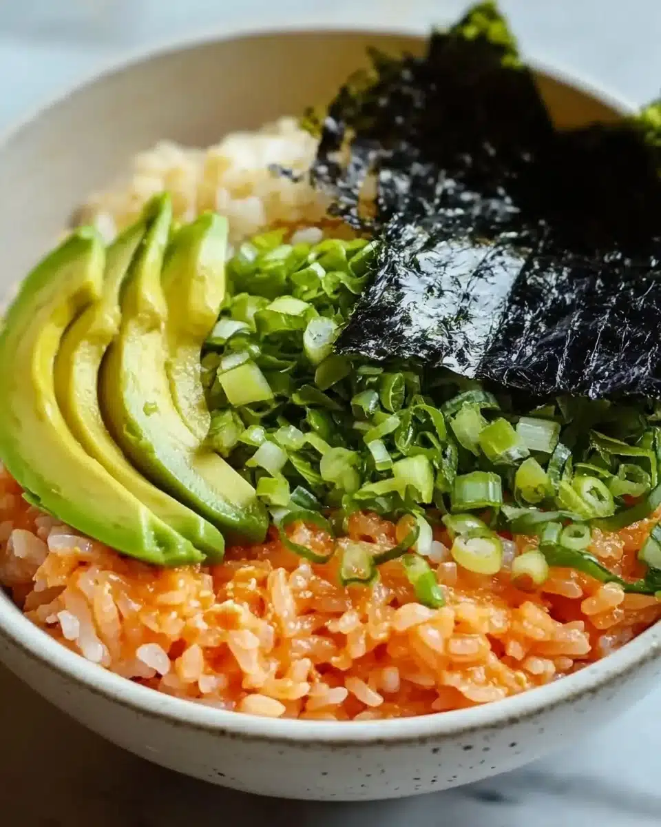 Easy Leftover Salmon Rice Bowl Recipe