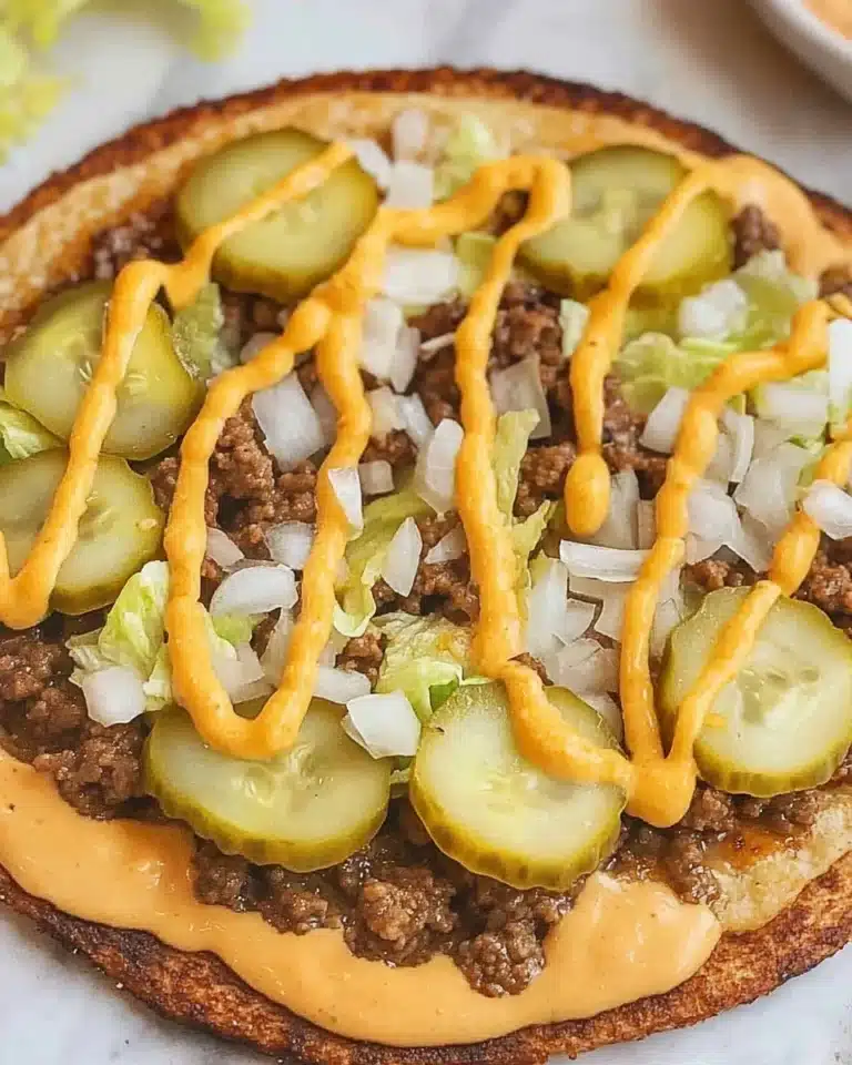 Smash Burger Tacos Recipe