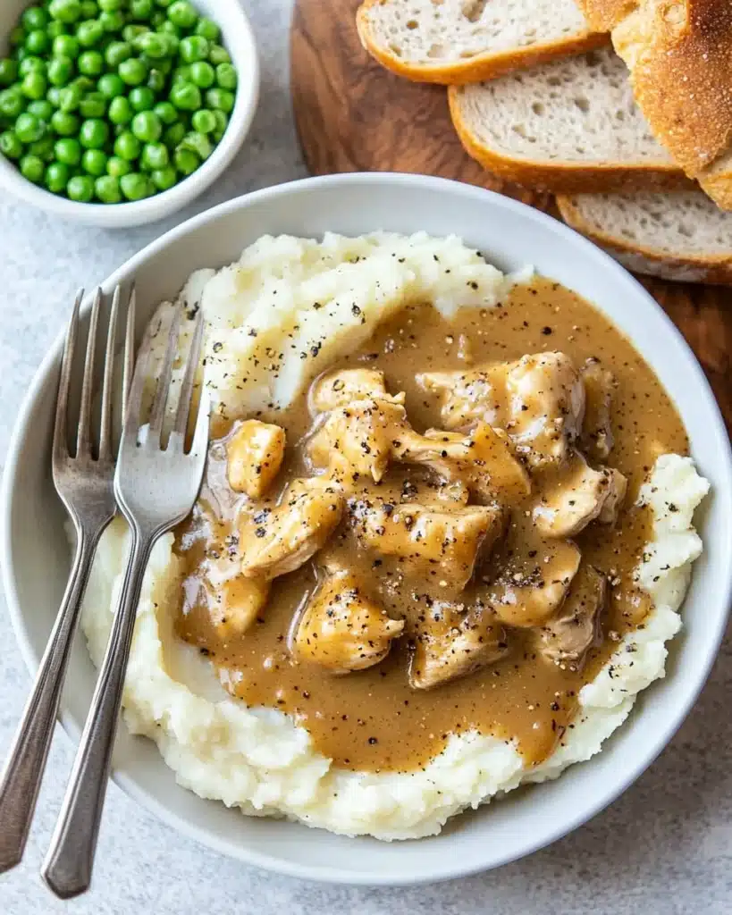 Homestyle Chicken and Gravy Recipe
