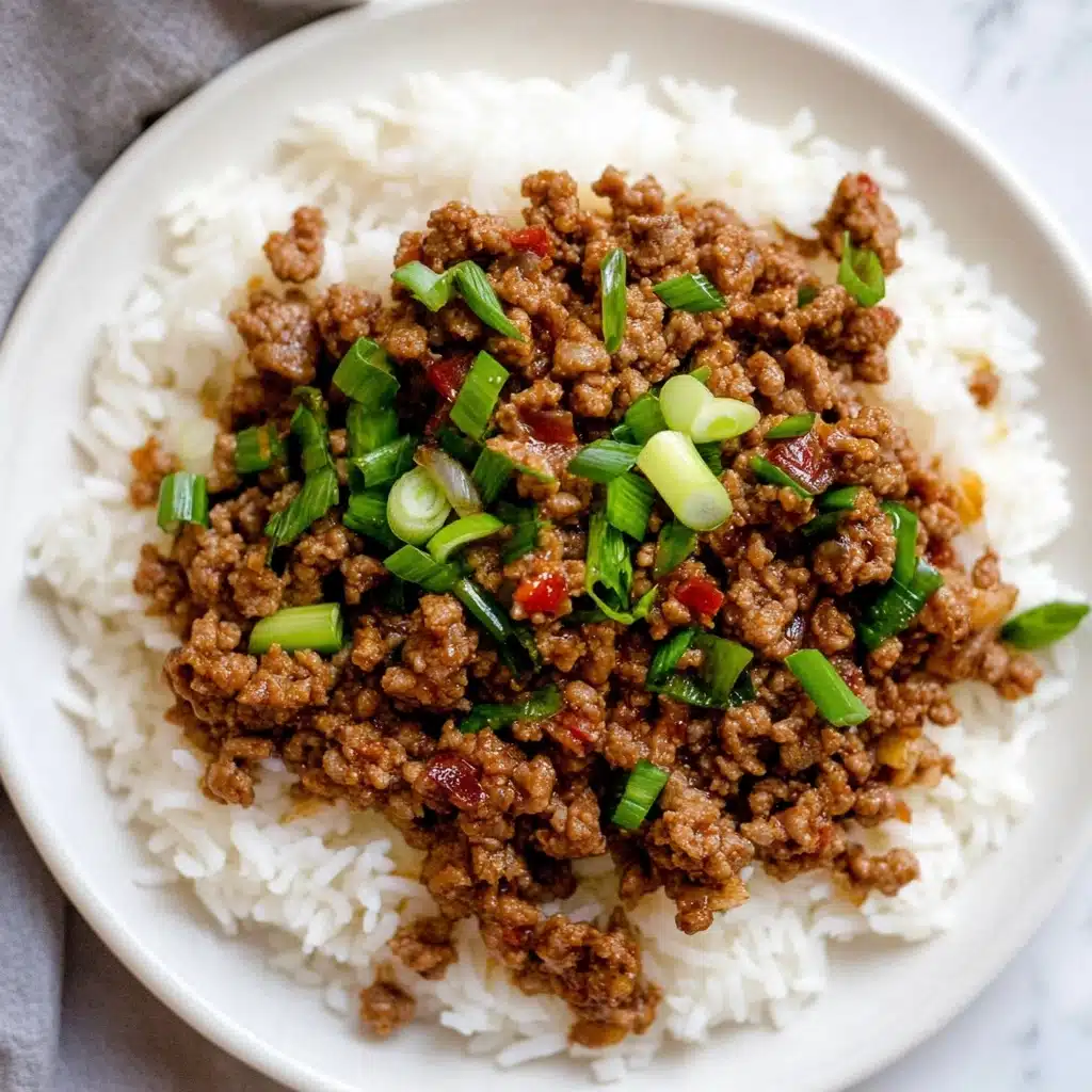 Spicy Sesame Ground Beef Bowls Recipe - Recipe Image