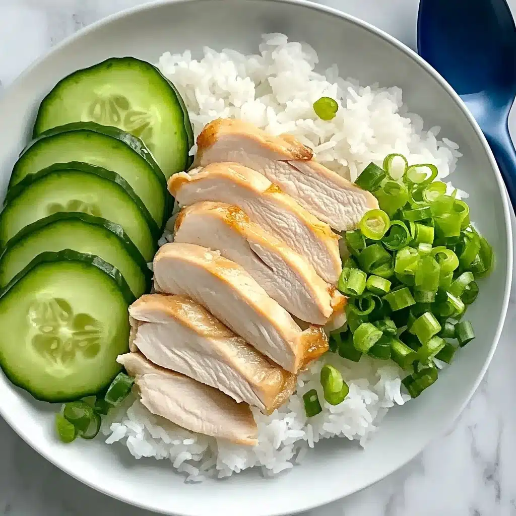 One Pot Hainanese Chicken and Rice Recipe - Recipe Image