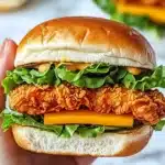Spicy Crispy Chicken Burger Recipe