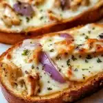 French Bread Chicken Alfredo Pizza Recipe