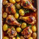 One Pan Chicken and Potatoes Recipe