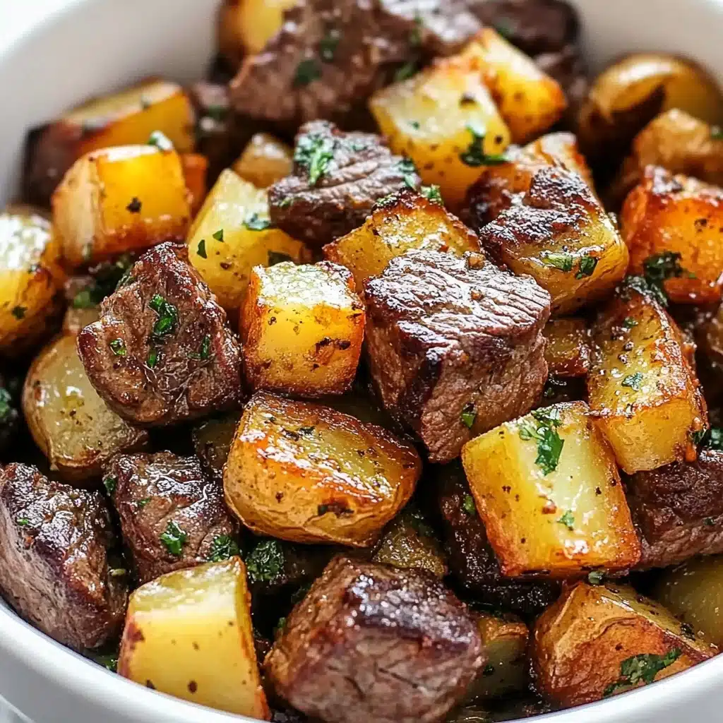 Garlic Butter Steak Bites Recipe - Recipe Image