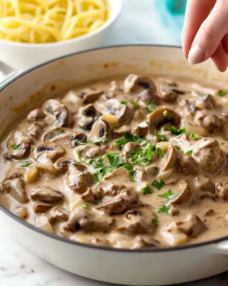Chicken Stroganoff Recipe