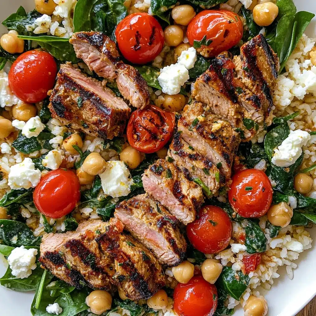 Greek Chicken and Lemon Rice Recipe - Recipe Image
