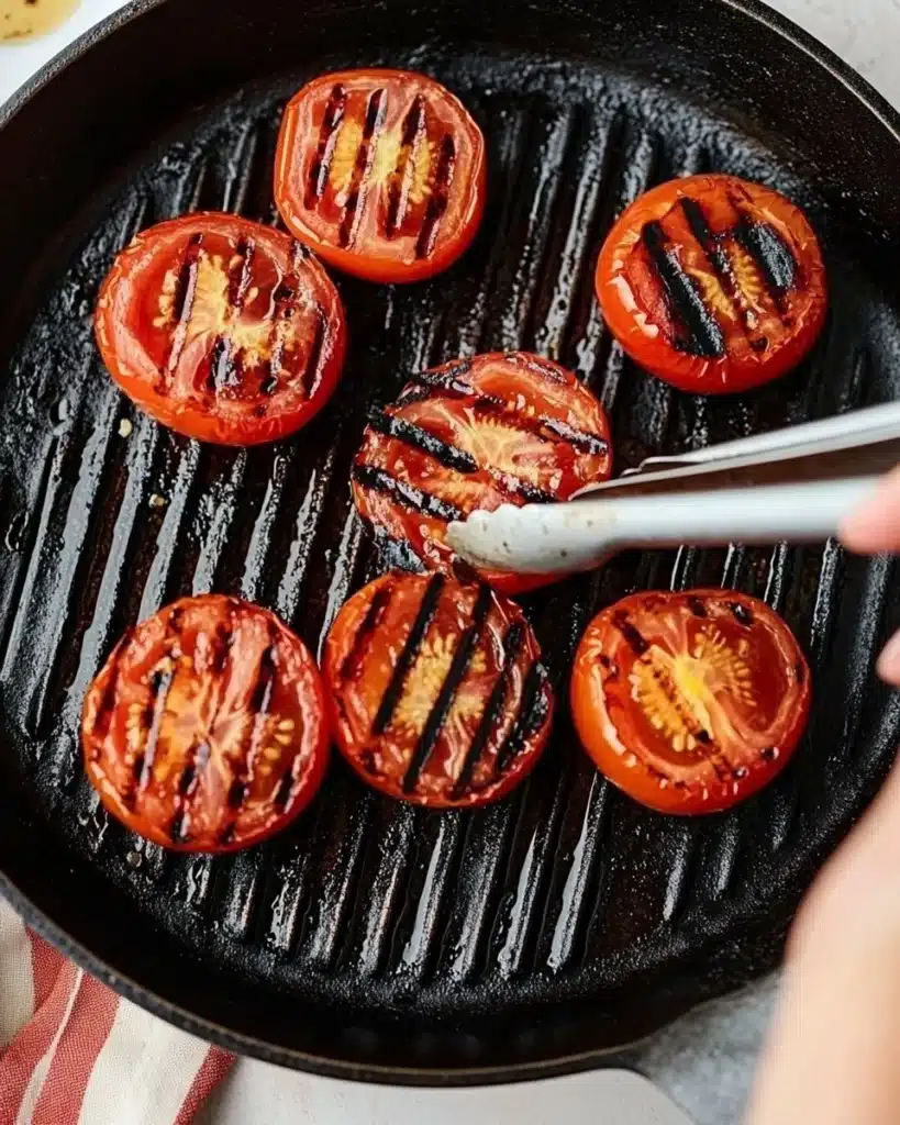 Grilled Tomato Halves Recipe
