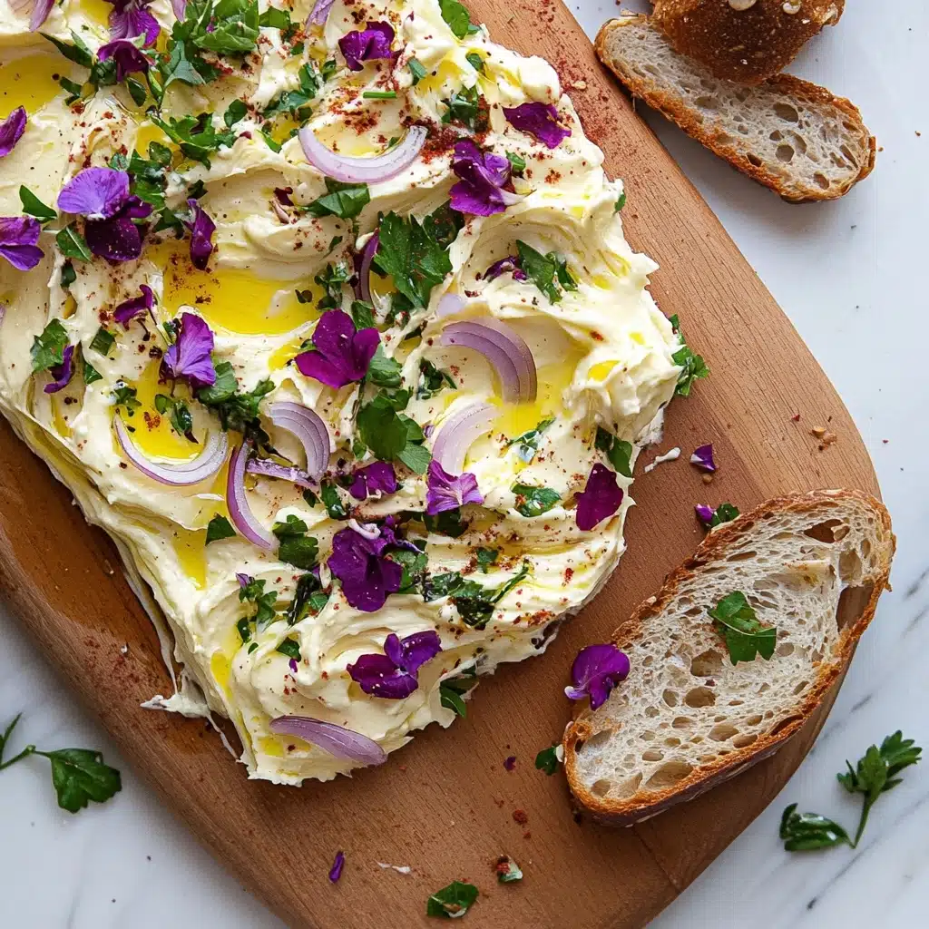 Butter Board with Various Topping Options Recipe - Recipe Image