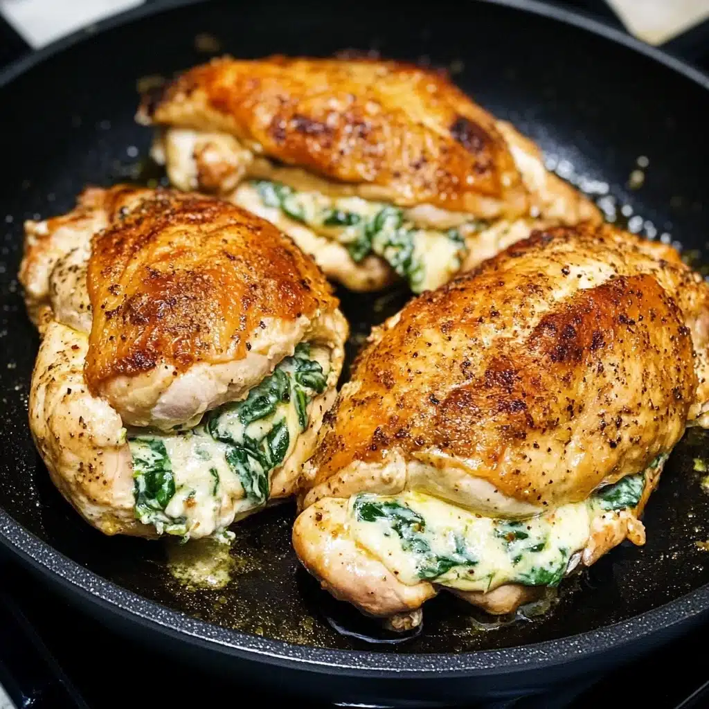 Easy Spinach Artichoke Stuffed Chicken Recipe - Recipe Image