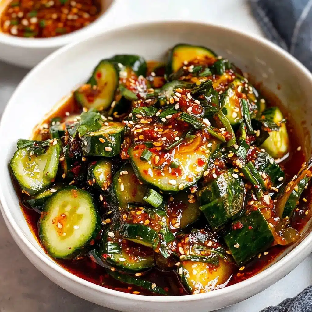 Spicy Asian Cucumber Salad Recipe - Recipe Image