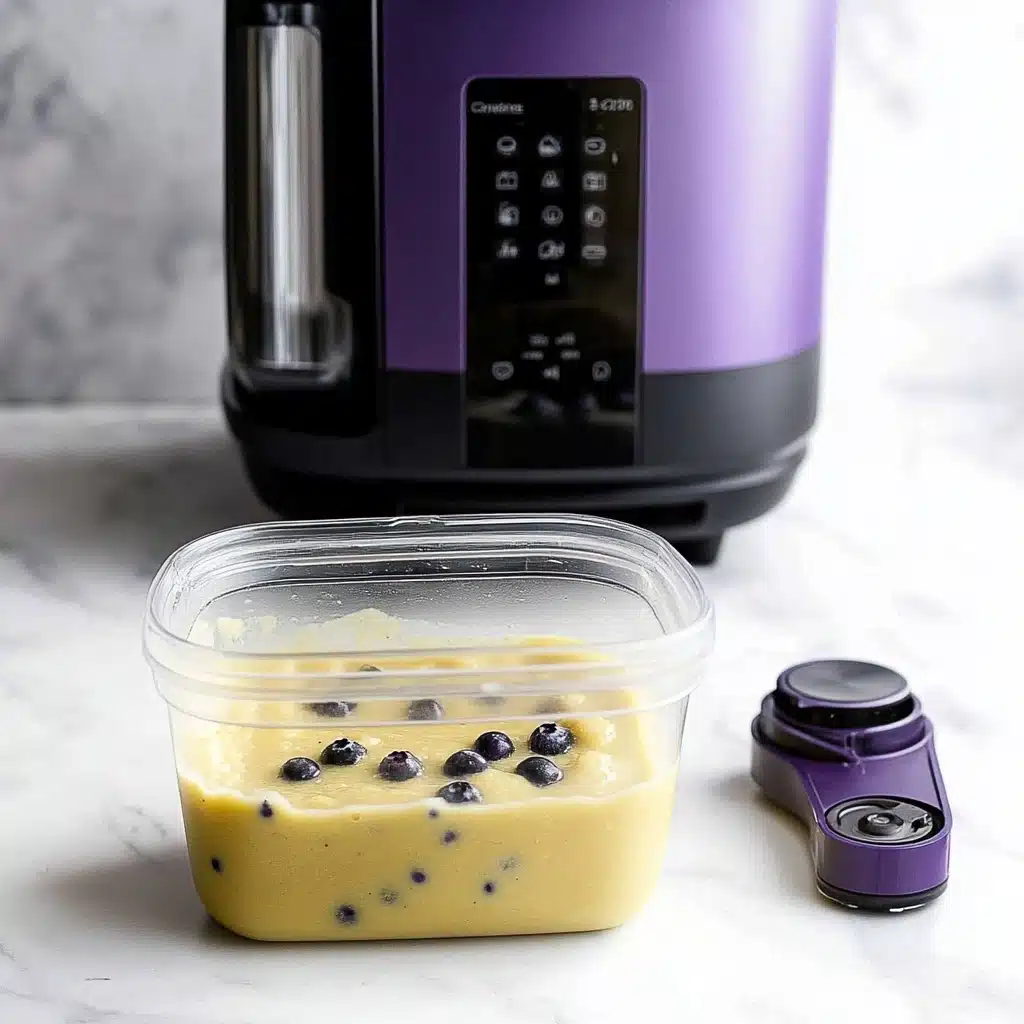 Blueberry Matcha Green Tea Ice Cream Recipe - Recipe Image