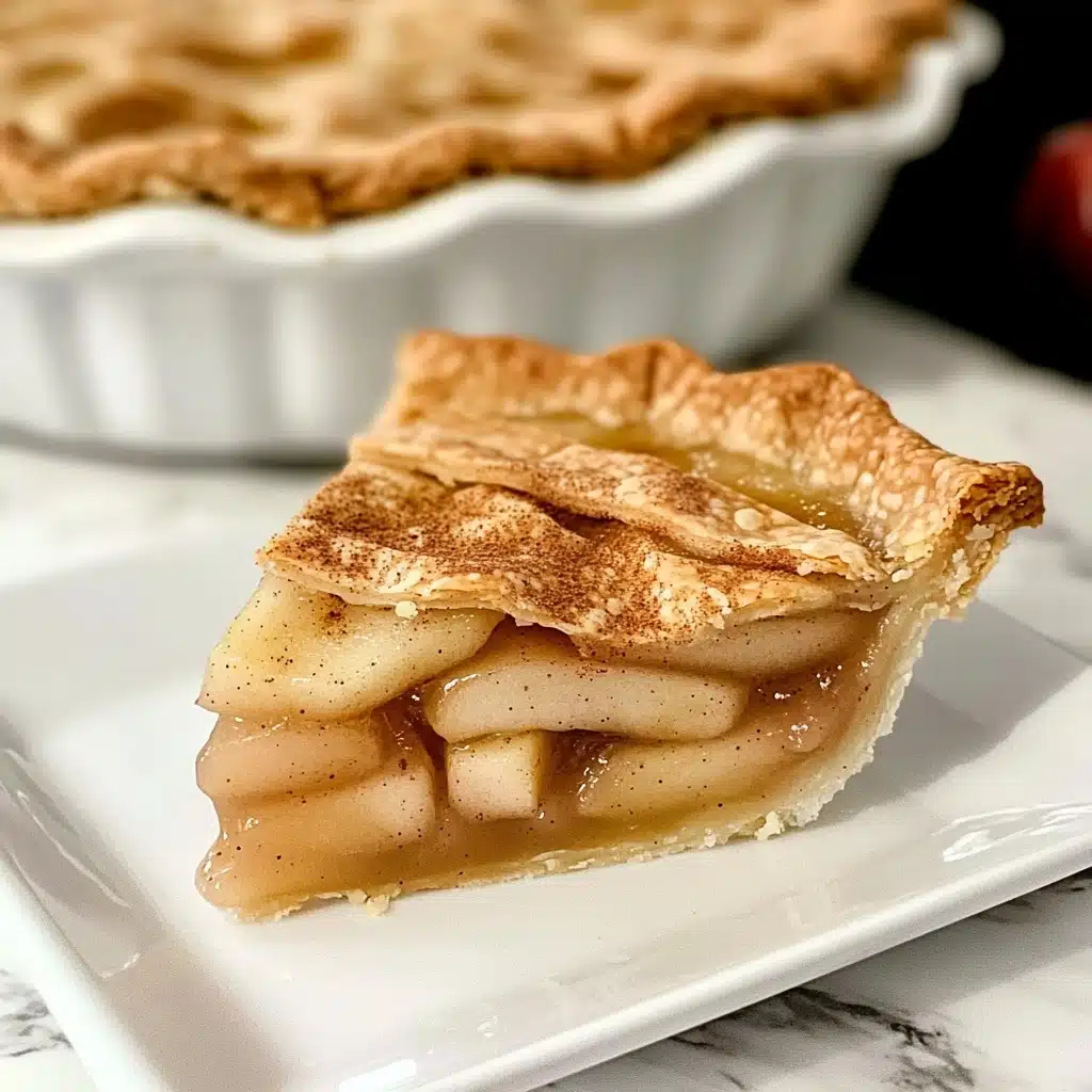 Peach Pie the Old Fashioned Two Crust Way Recipe - Recipe Image