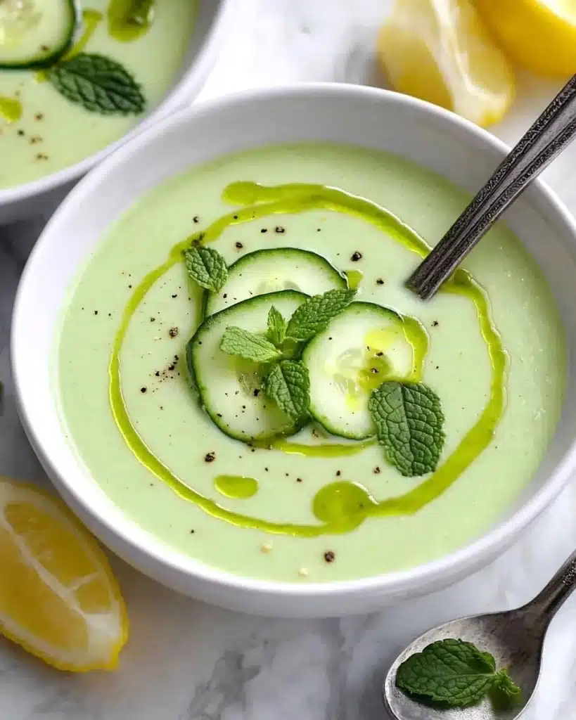 Cold Cucumber Soup Recipe