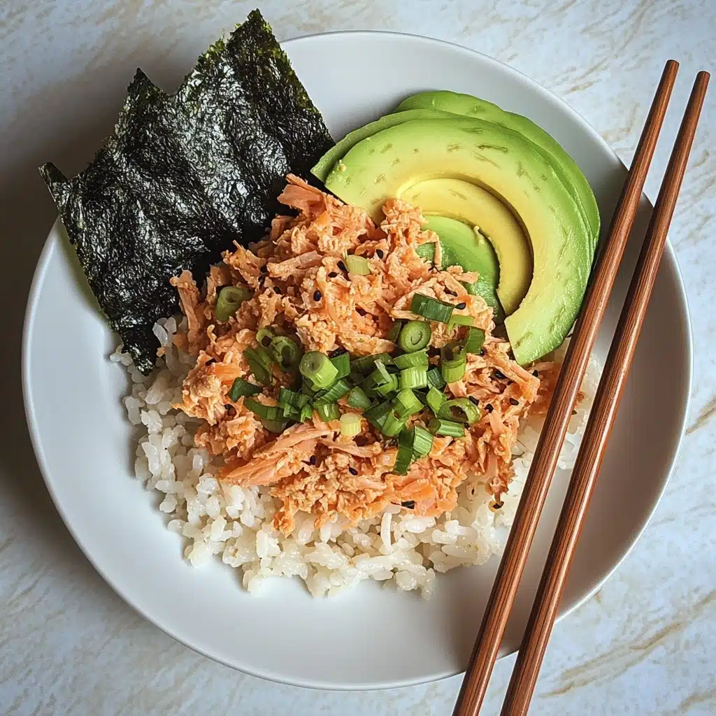 Easy Leftover Salmon Rice Bowl Recipe - Recipe Image