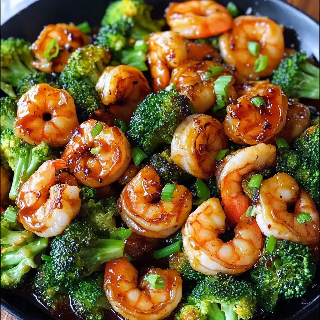 Honey Garlic Butter Shrimp & Broccoli Recipe - Recipe Image