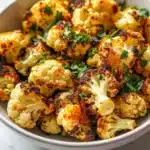 Crispy Parmesan Roasted Cauliflower Recipe