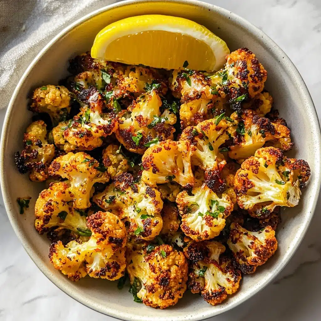 Crispy Parmesan Roasted Cauliflower Recipe - Recipe Image