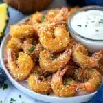 Coconut Fried Shrimp with Pineapple Dipping Sauce Recipe