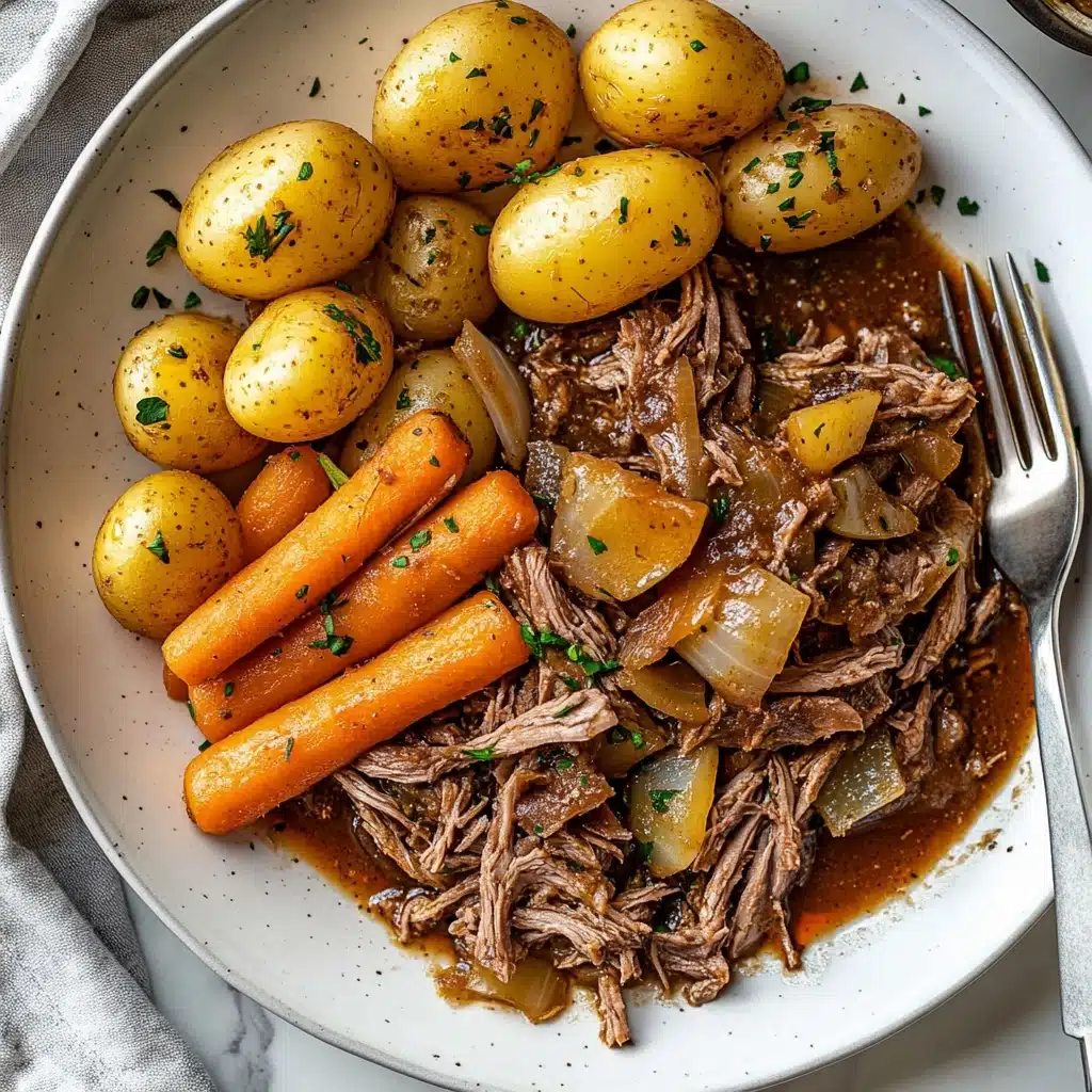 Slow Cooker Pot Roast Recipe - Recipe Image