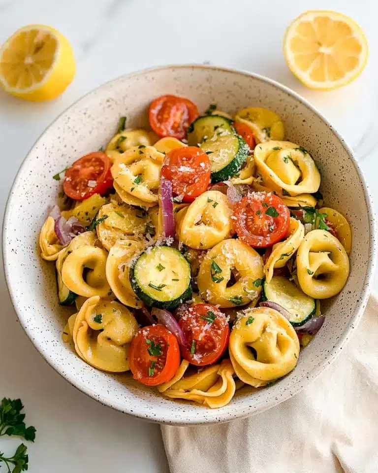 Roasted Veggie Tortellini Recipe
