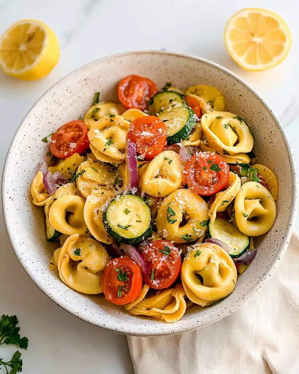 Roasted Veggie Tortellini Recipe