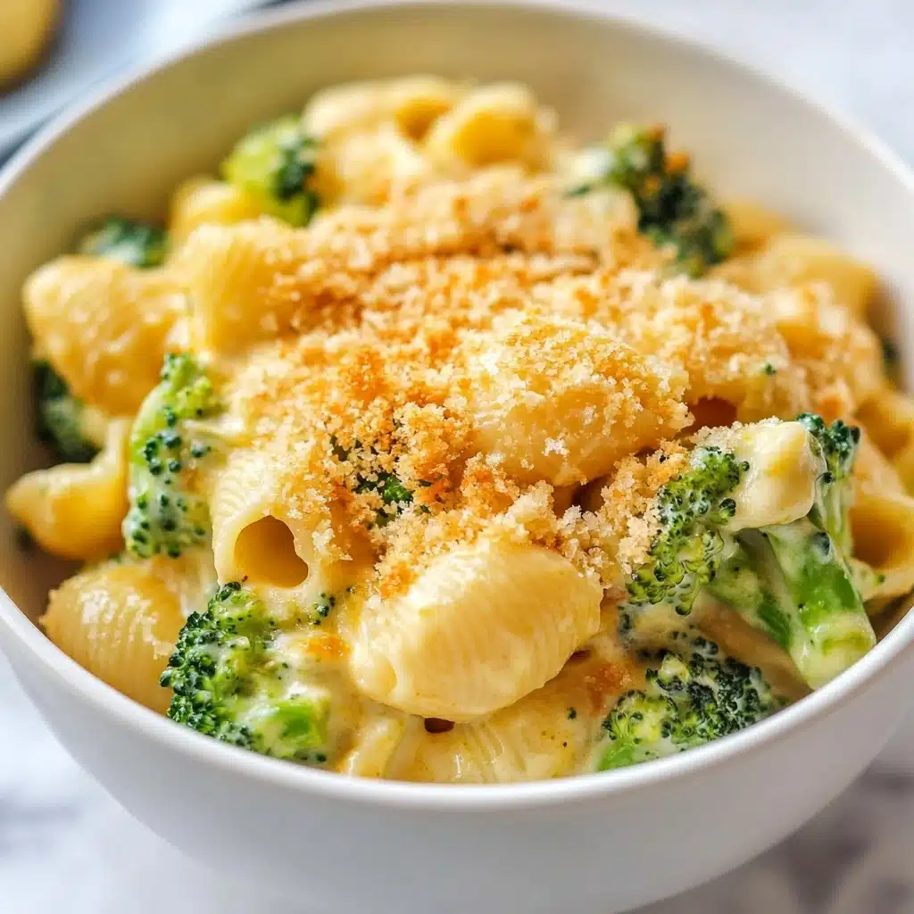 Baked Broccoli Mac and Cheese Recipe - Recipe Image