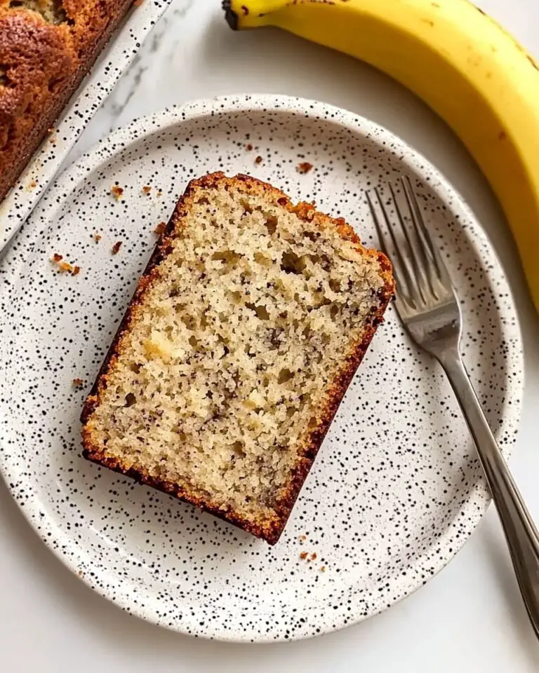 Fast & Moist Banana Bread Recipe