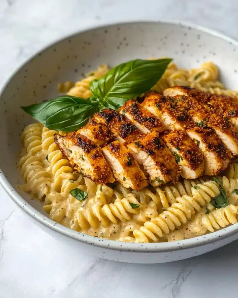 Creamy Garlic Parmesan Chicken Pasta Recipe