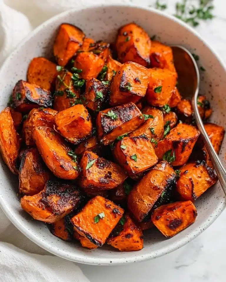 Easy Roasted Sweet Potatoes and Carrots with Garlic, Maple, and Spices Recipe