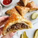 Cheeseburger Calzones Recipe