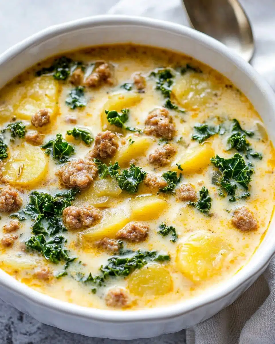 Instant Pot Zuppa Toscana (Sausage Potato Soup) Recipe