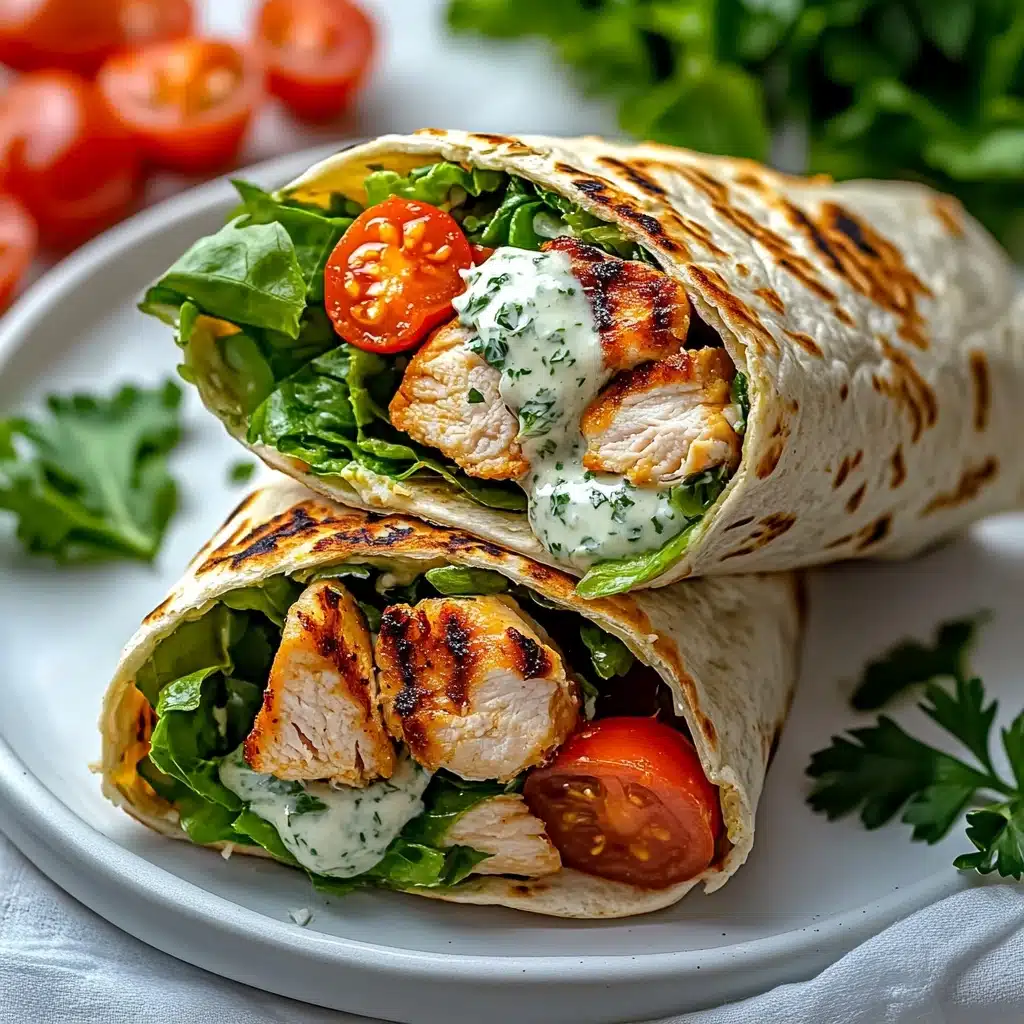 Mediterranean Chicken Gyros Recipe - Recipe Image