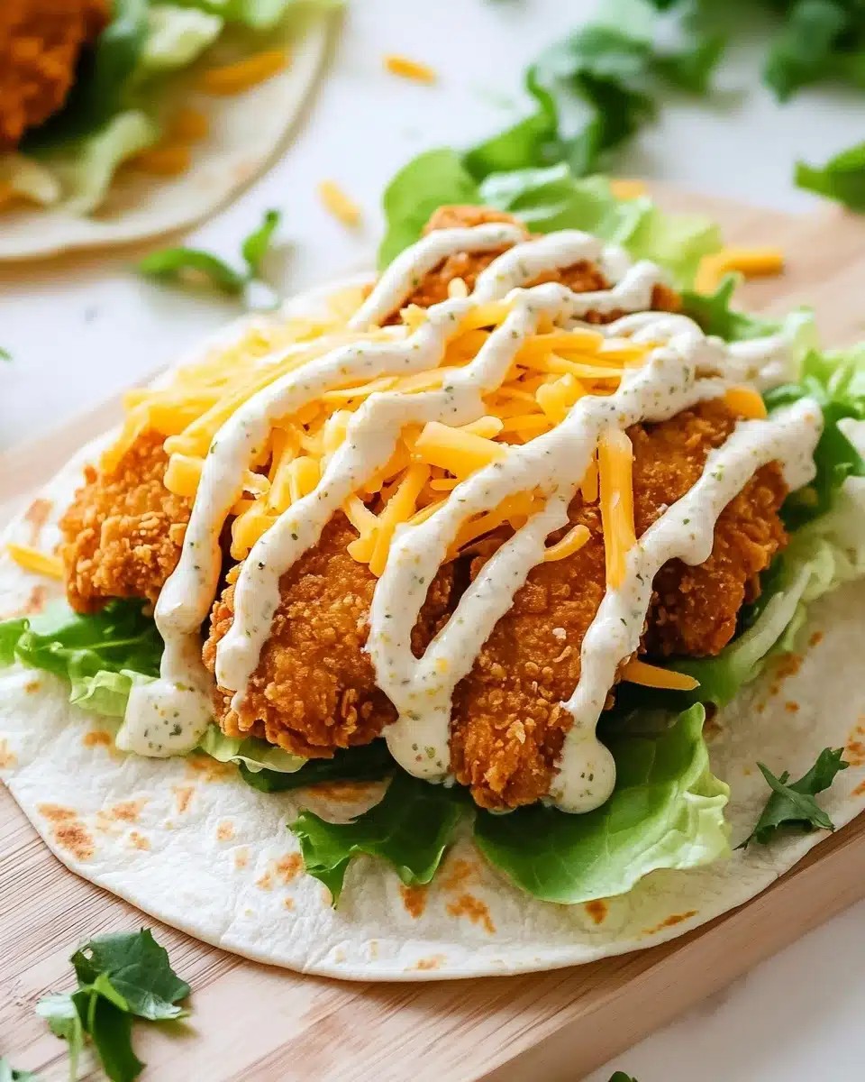 McDonald’s Chicken Snack Wrap Recipe