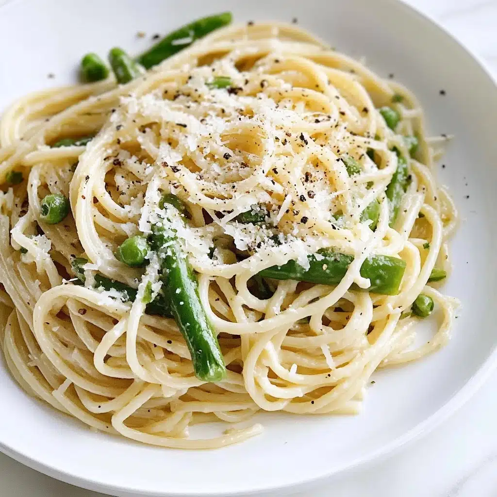 Lemon Garlic Scape Pasta Recipe - Recipe Image