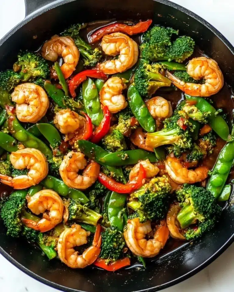 Honey Garlic Shrimp Stir Fry Recipe