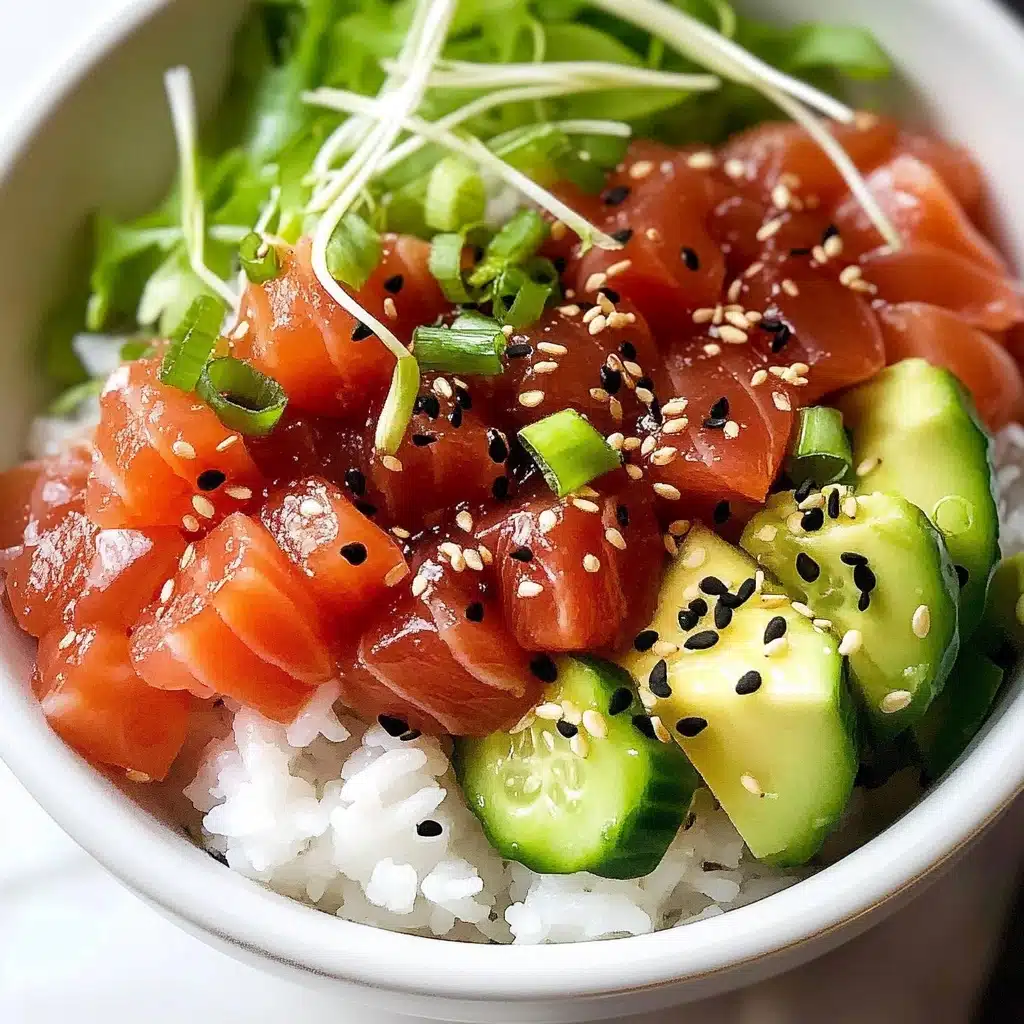 Tuna Poke Bowl Recipe - Recipe Image