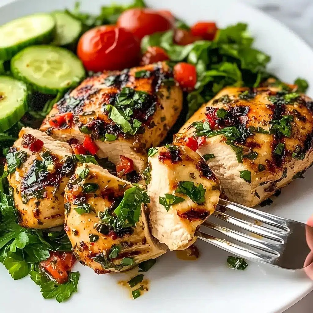 Air Fryer Garlic Parmesan Chicken Skewers Recipe - Recipe Image