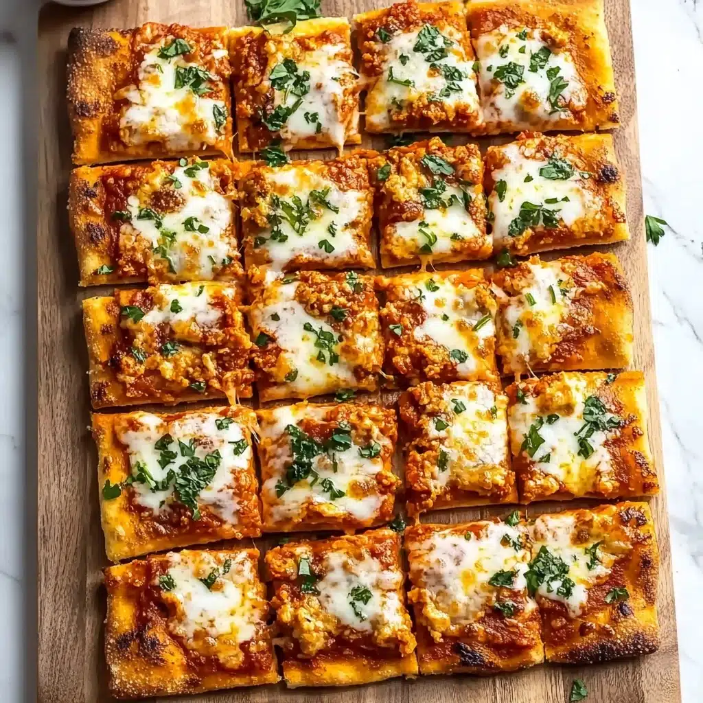 Tandoori Chicken Garlic Bread Recipe - Recipe Image