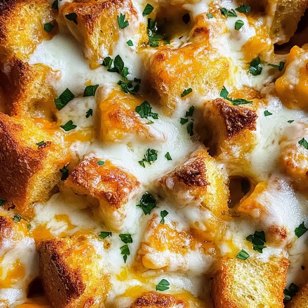 Tandoori Chicken Garlic Bread Recipe - Recipe Image