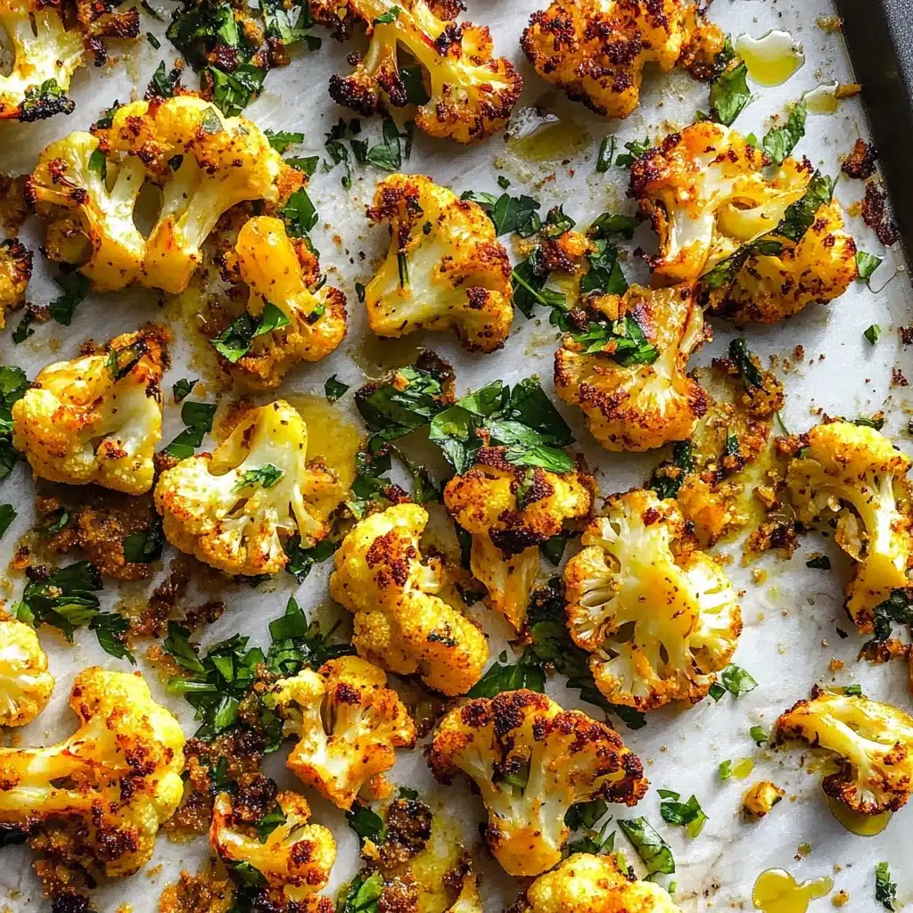 Crispy Parmesan Roasted Cauliflower Recipe - Recipe Image