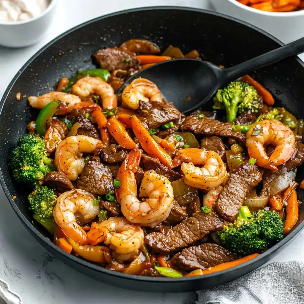 Steak and Shrimp Stir Fry Recipe - Recipe Image