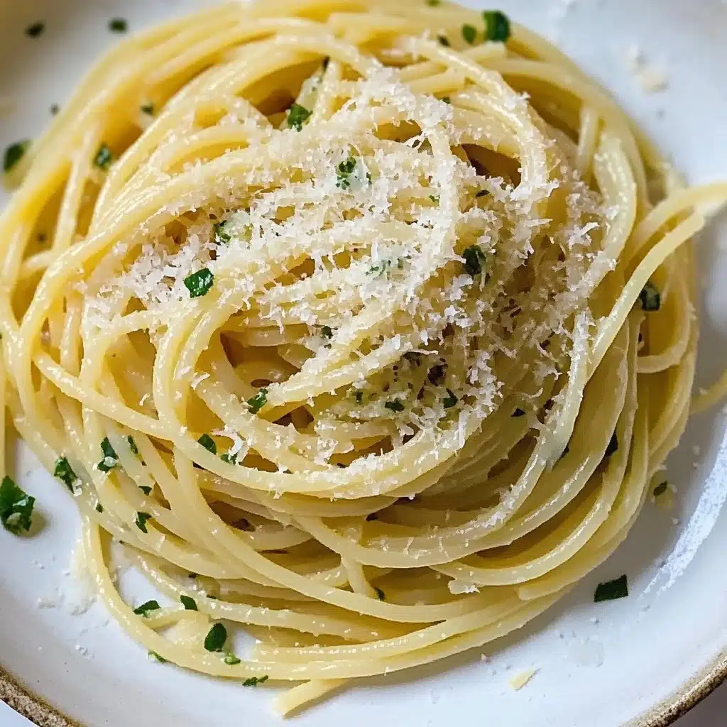 Garlic Butter Pasta Recipe - Recipe Image