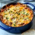 Cheesy Ground Beef and Potatoes Recipe