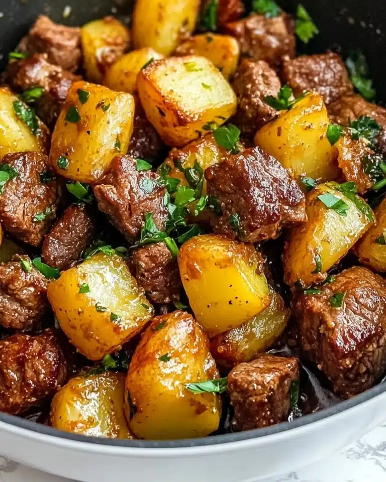 Garlic Butter Steak Bites Recipe