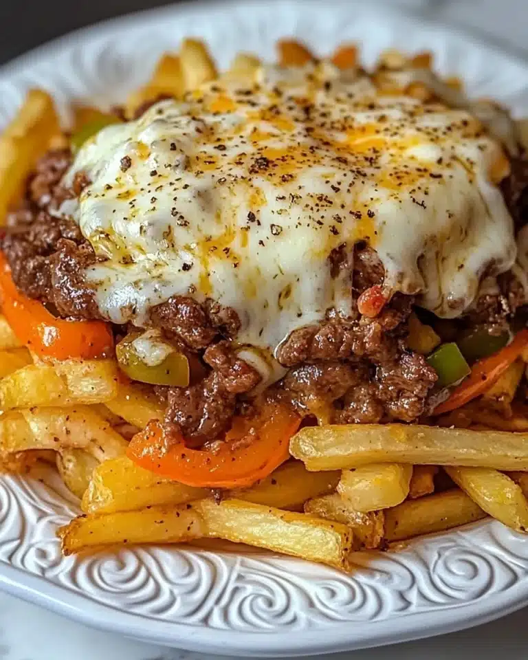 Philly Cheesesteak Fries Recipe